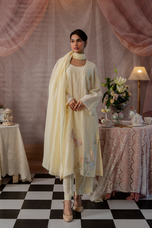 Butterfly Bloom Kurta Set