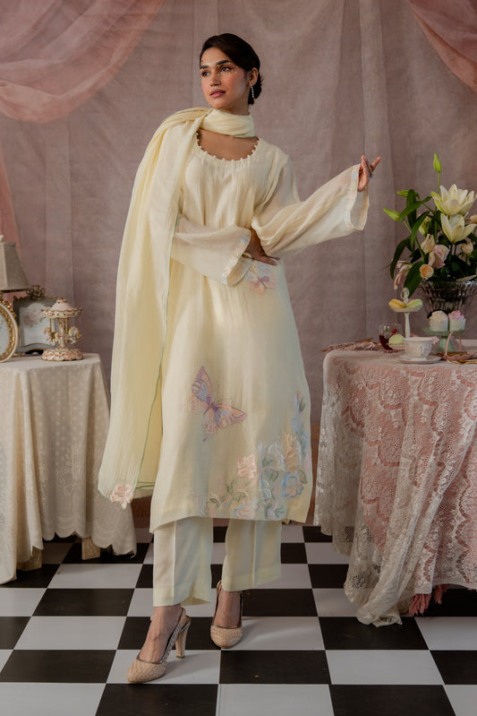 Butterfly Bloom Kurta Set