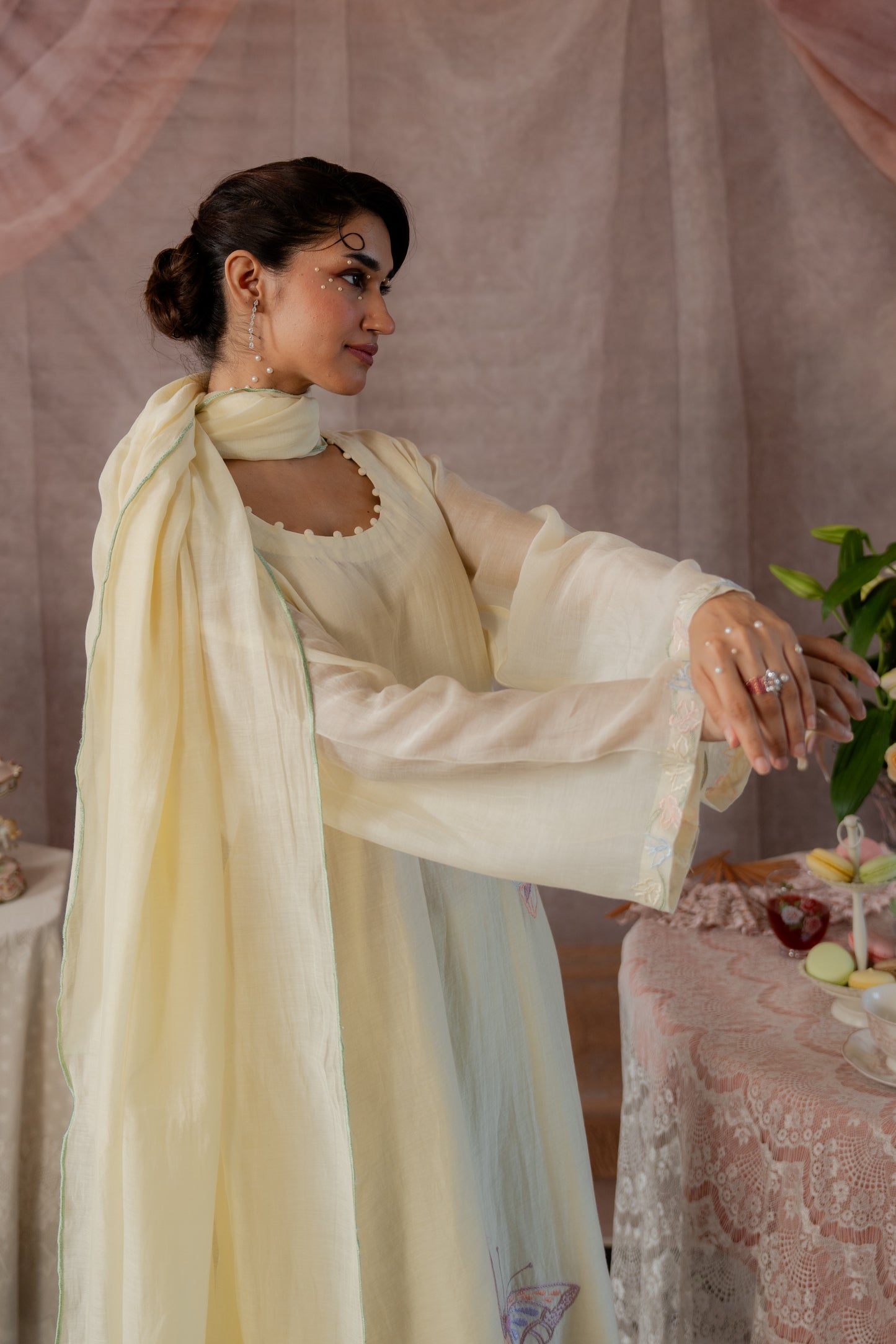 Butterfly Bloom Kurta Set