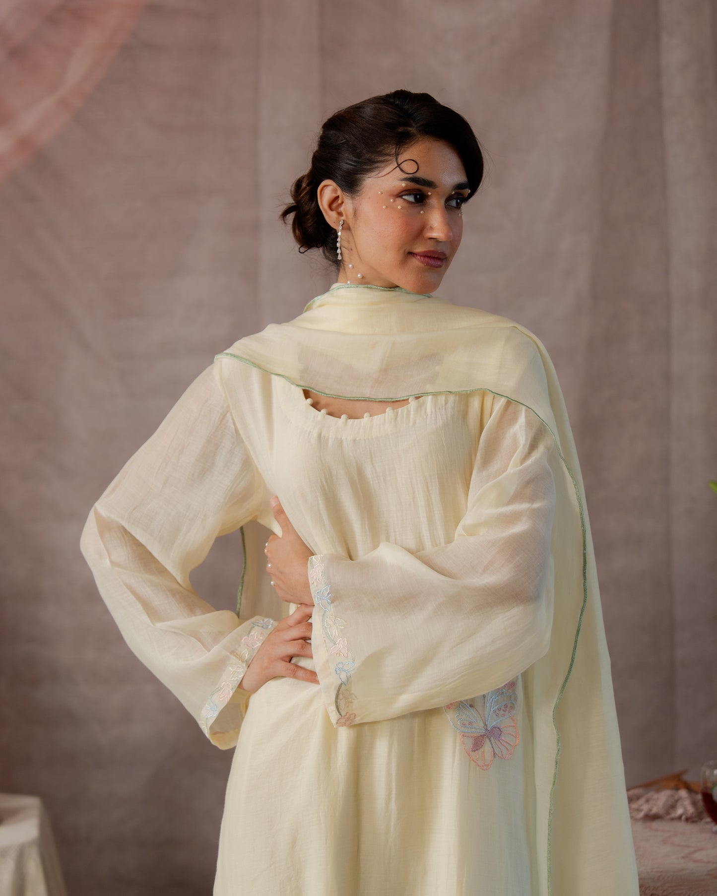 Butterfly Bloom Kurta Set