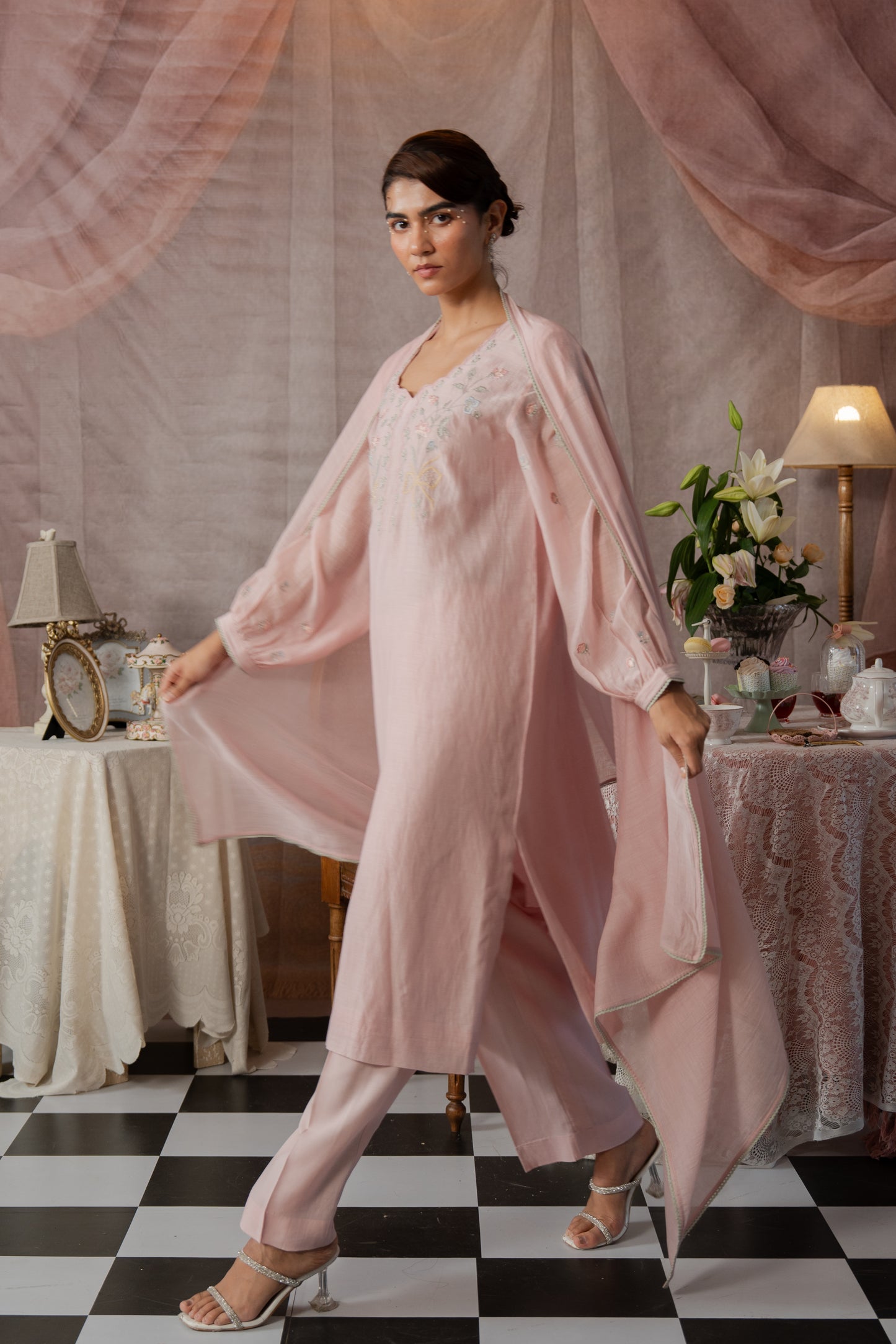 Petal Charm Kurta Set