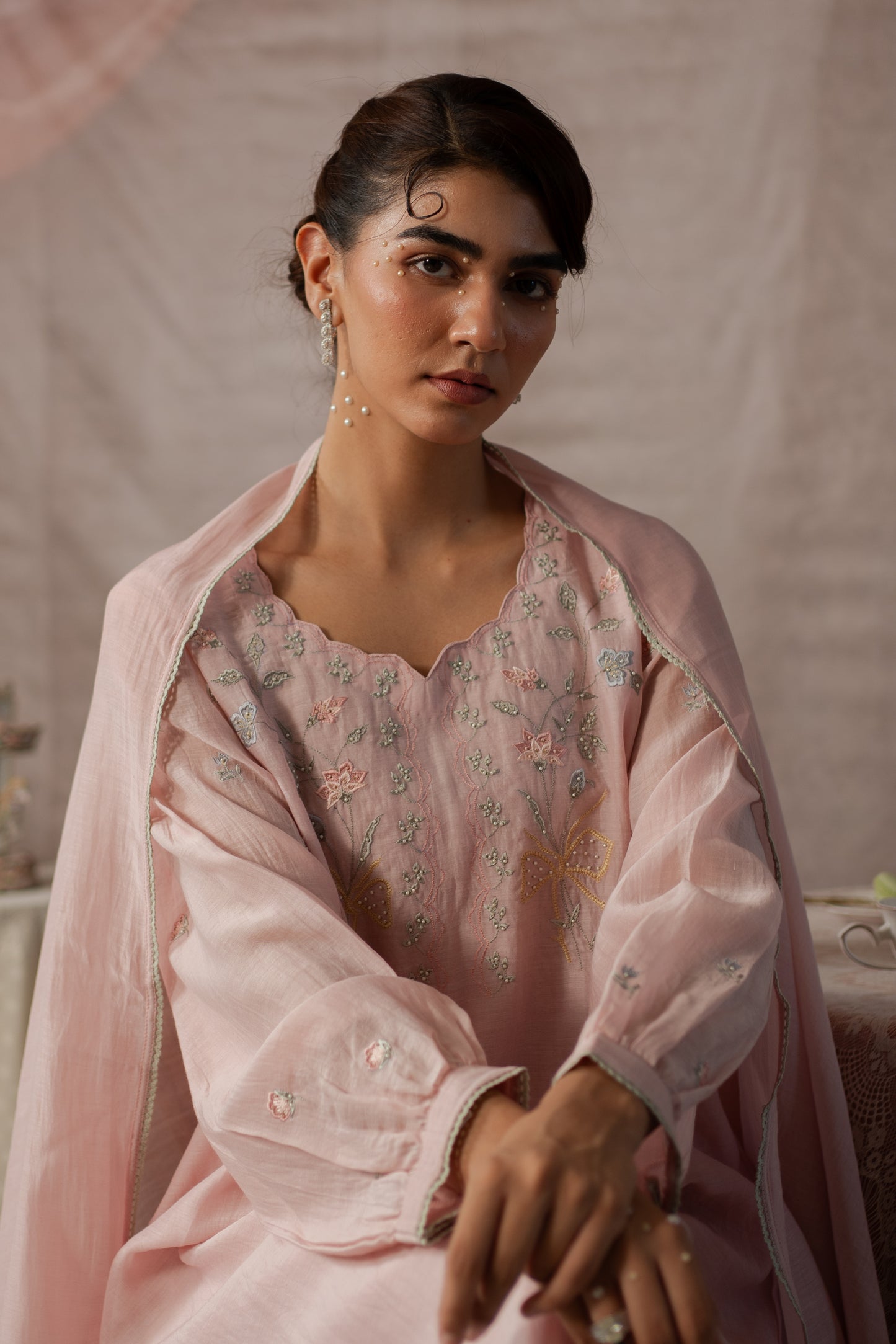 Petal Charm Kurta Set