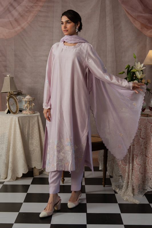 Frill Bloom Kurta Set