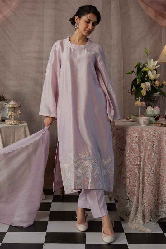Frill Bloom Kurta Set