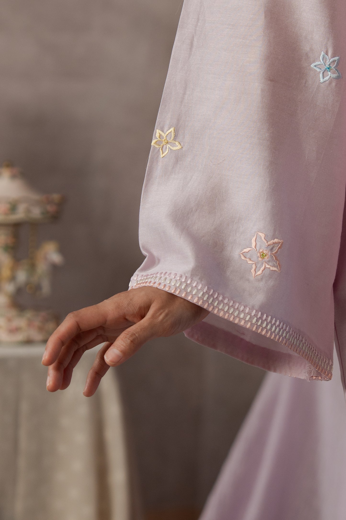 Frill Bloom Kurta Set