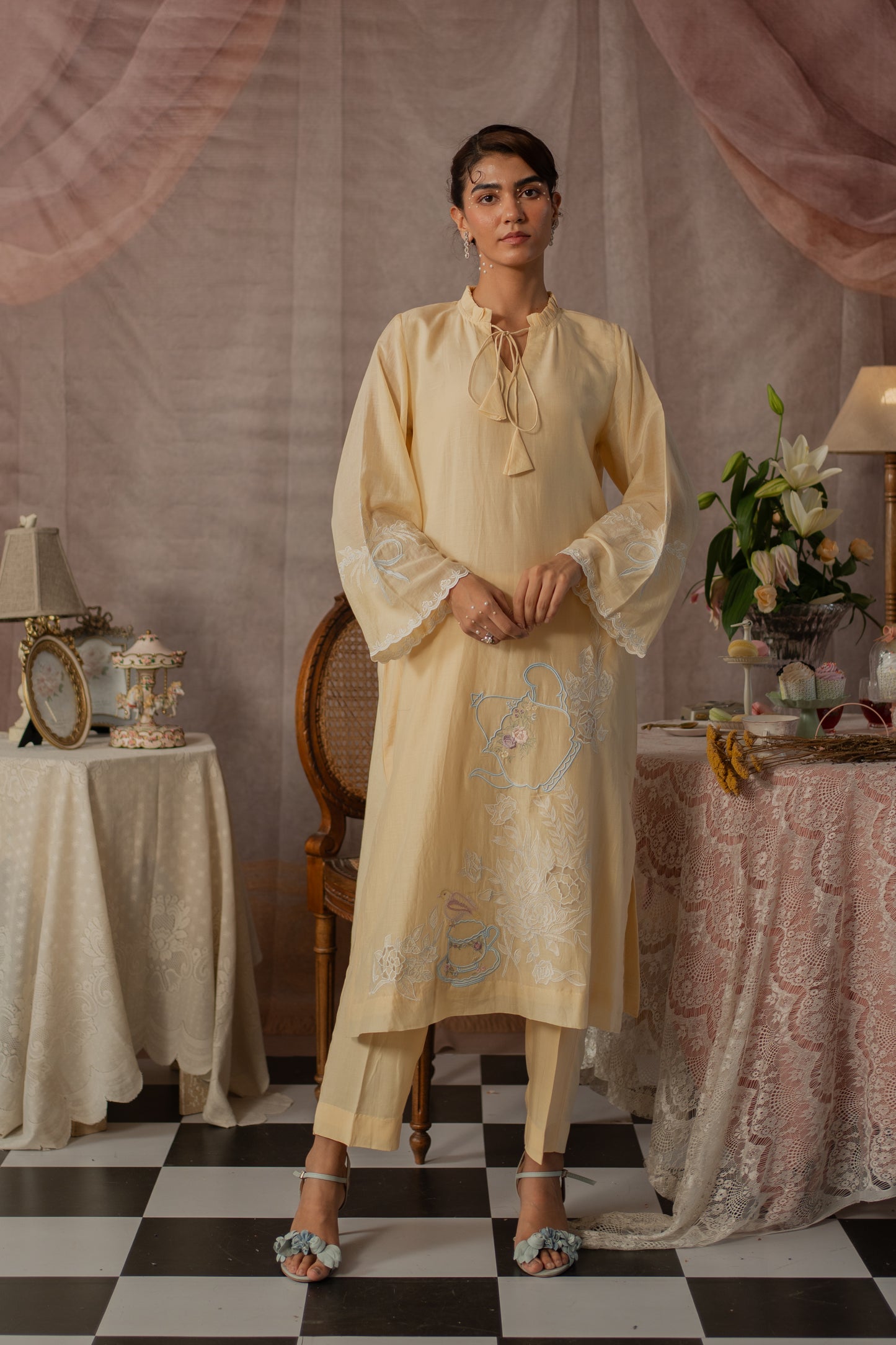 Tea Garden Kurta Set
