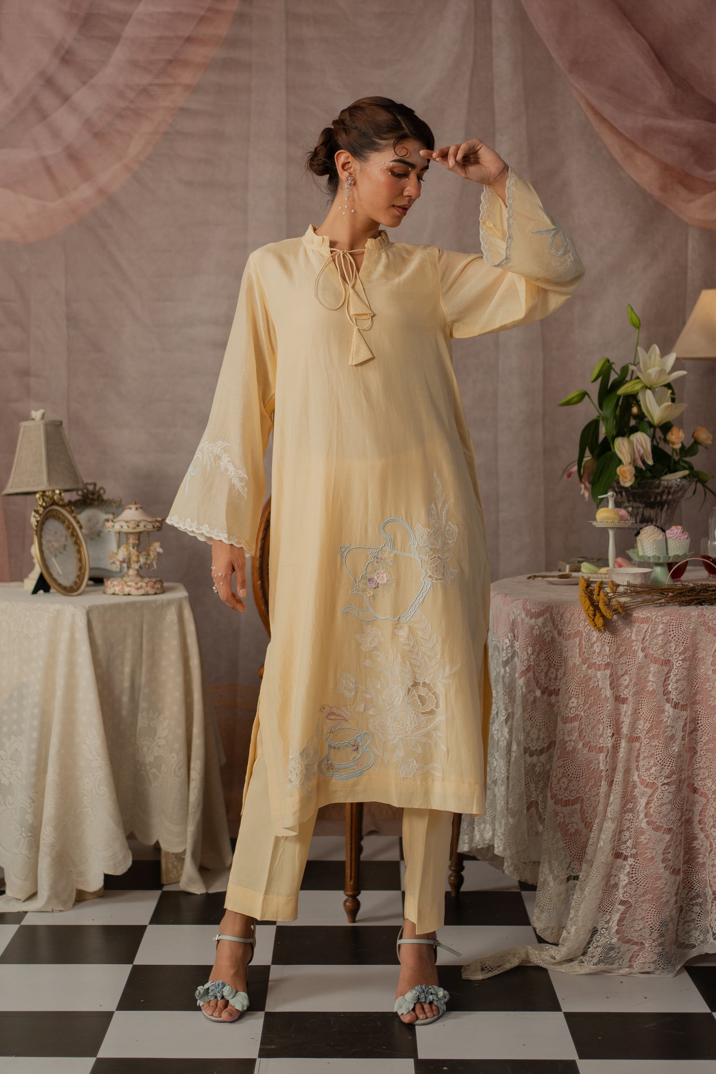 Tea Garden Kurta Set