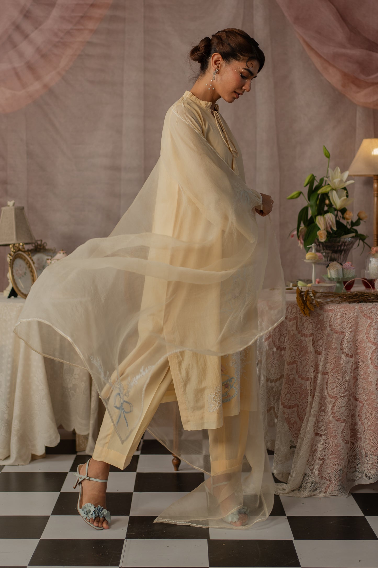 Tea Garden Kurta Set