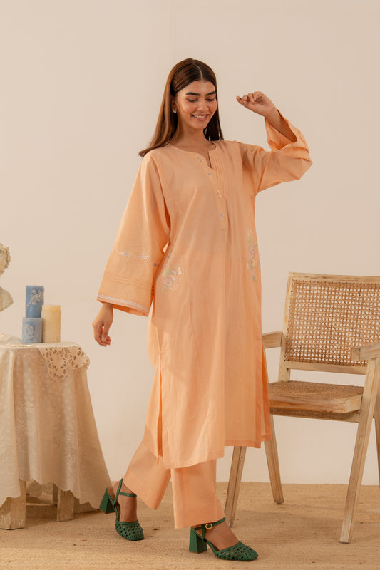 Peach Serenity Co-ord Set