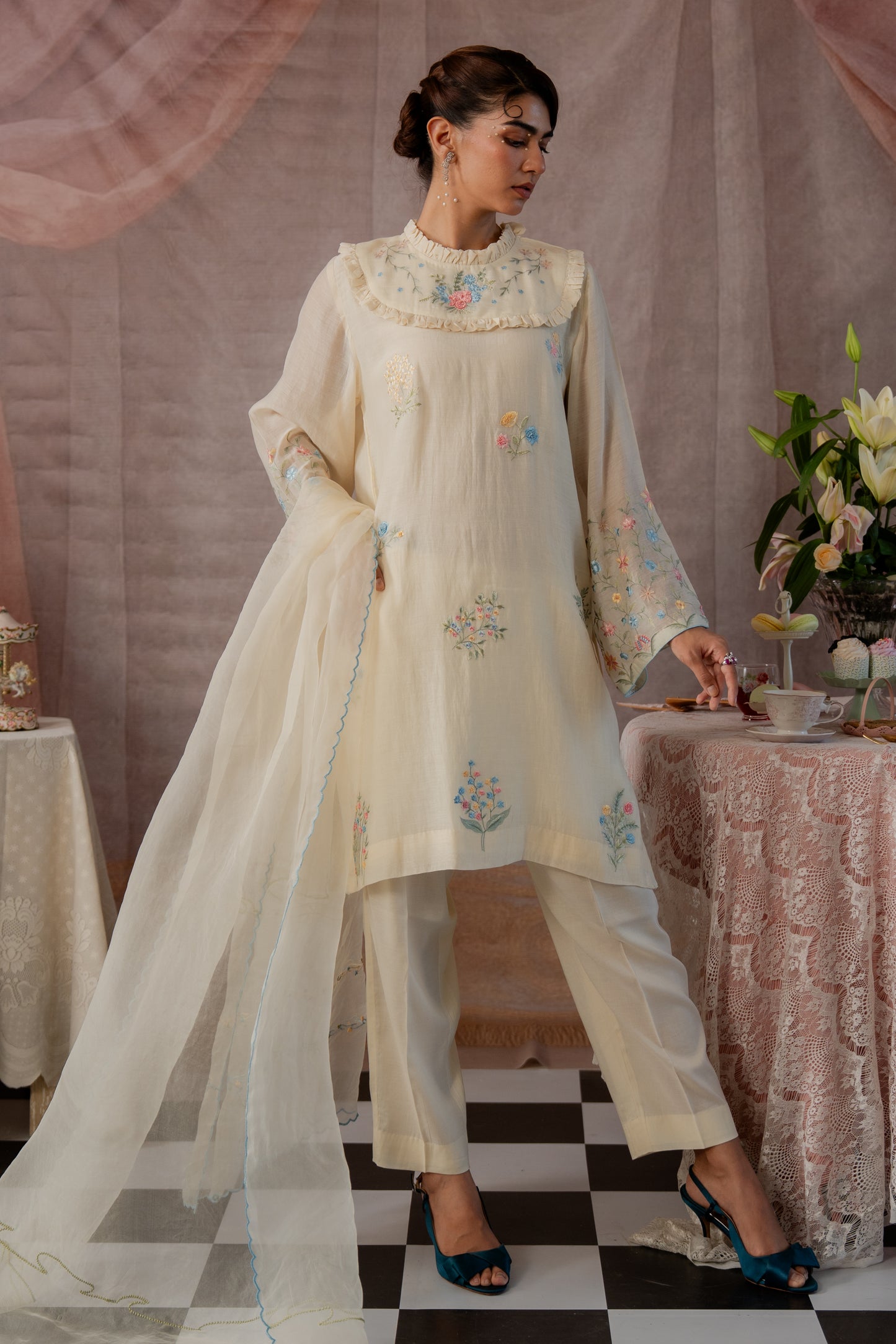 Orchard Bloom Kurta Set