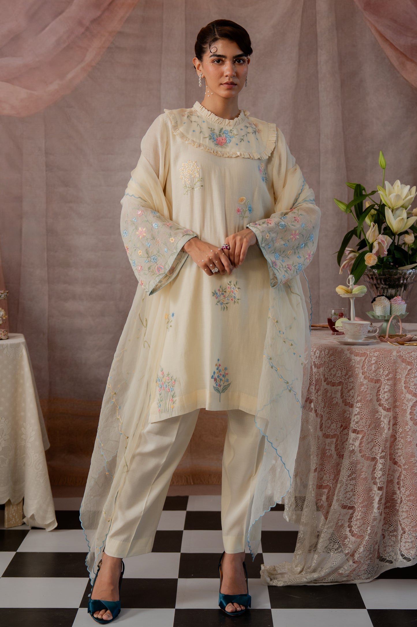 Orchard Bloom Kurta Set