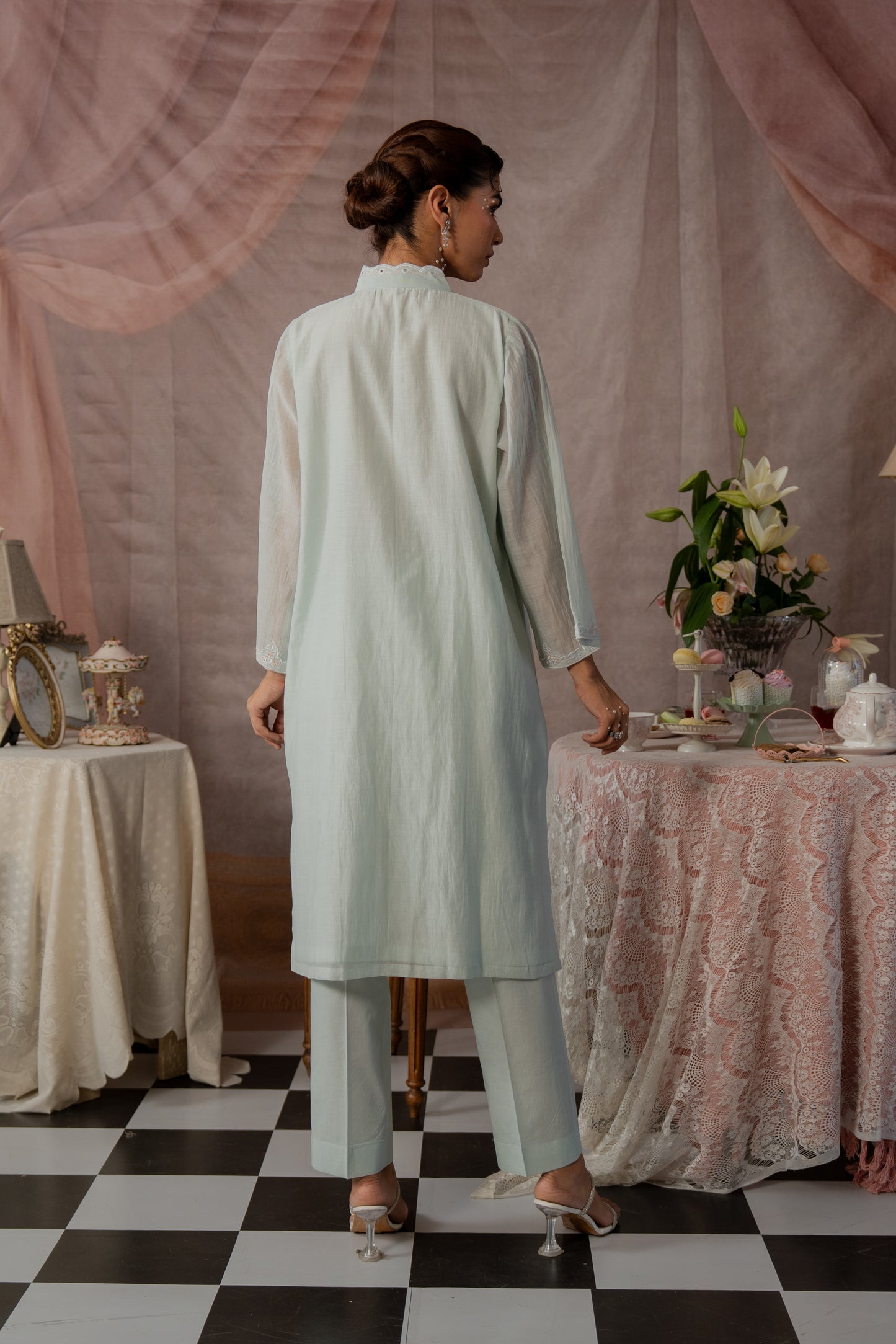 Whisper Bloom Kurta Set