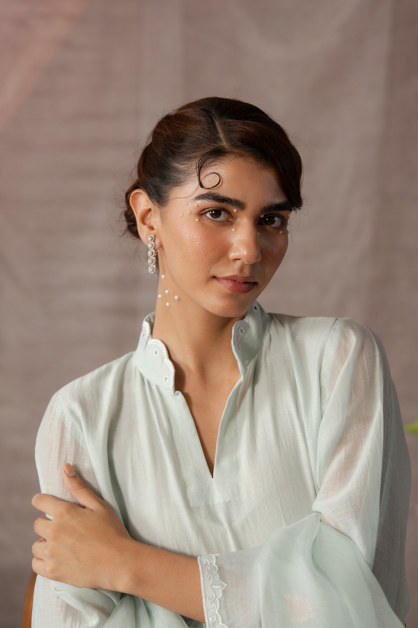 Whisper Bloom Kurta Set