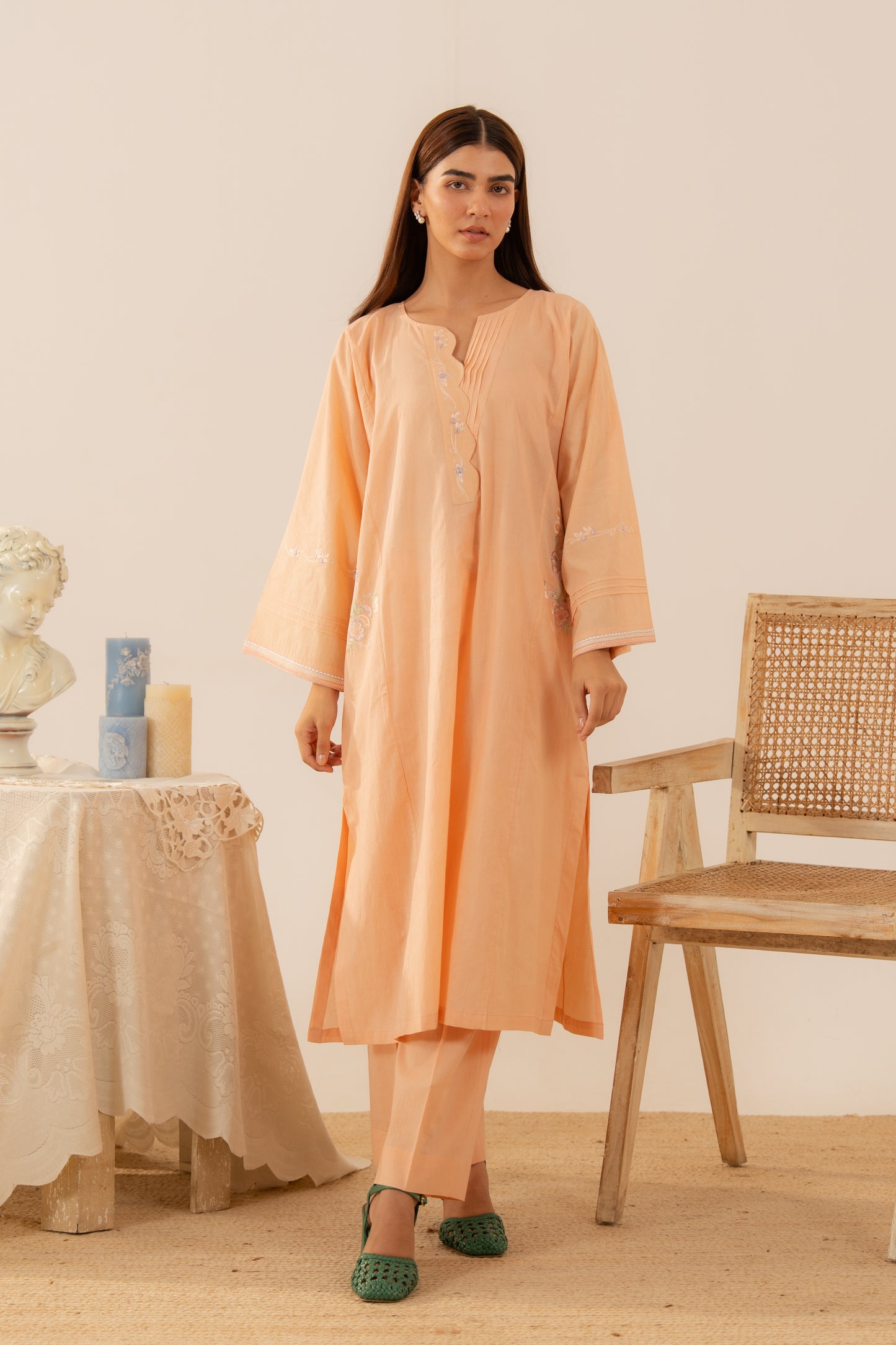 Peach Serenity Co-ord Set